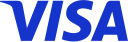 Logo Visa màu xanh lam.
